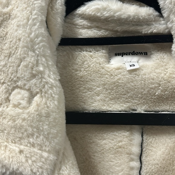 Superdown Leather Jacket - Picture 2 of 4